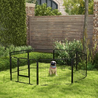 PawHut 8-Piece Modular Dog Run για εσωτερικούς και εξωτερικούς χώρο... PawHut 8-Piece Modular Dog Run για εσωτερικούς και εξωτερικούς χώρο...