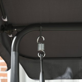 Outsunny 3θέσιο αιωρούμενο κάθισμα κήπου από PE Rattan and Steel με... Outsunny 3θέσιο αιωρούμενο κάθισμα κήπου από PE Rattan and Steel με...