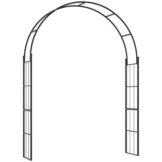 Outsunny Garden Arch για αναρριχητικά φυτά και διακοσμήσεις, μαύρο ... Outsunny Garden Arch για αναρριχητικά φυτά και διακοσμήσεις, μαύρο ...