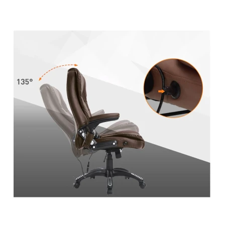 Ανακλινόμενη Πολυθρόνα Μασάζ με Τηλεχειριστήριο 62 x 68 x