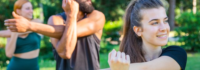 Υπαίθρια προπόνηση με τον κατά …