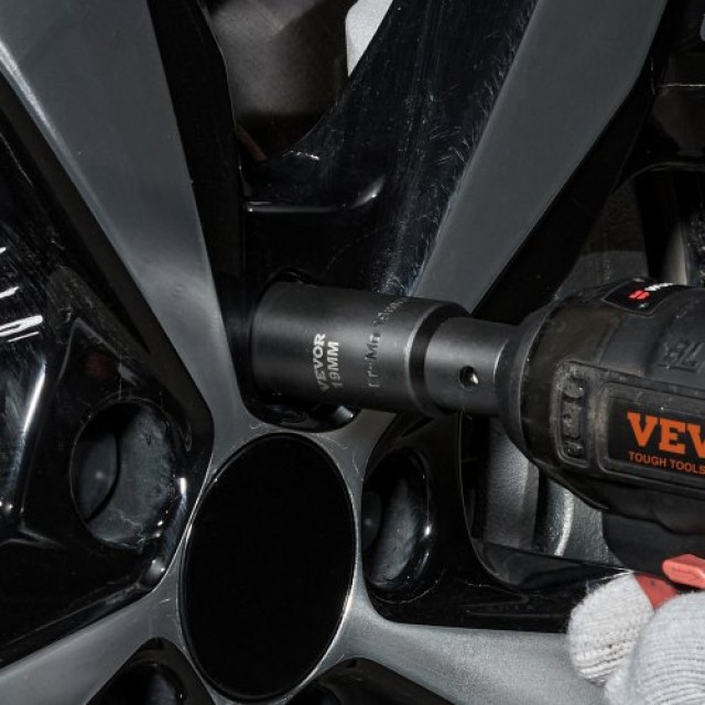 Σετ Καρυδάκια VEVOR 3/8 90 Τεμ. SAE & Μetric με Θήκη Αποθήκευσης  CJ38SAECRMO90NGRCV0