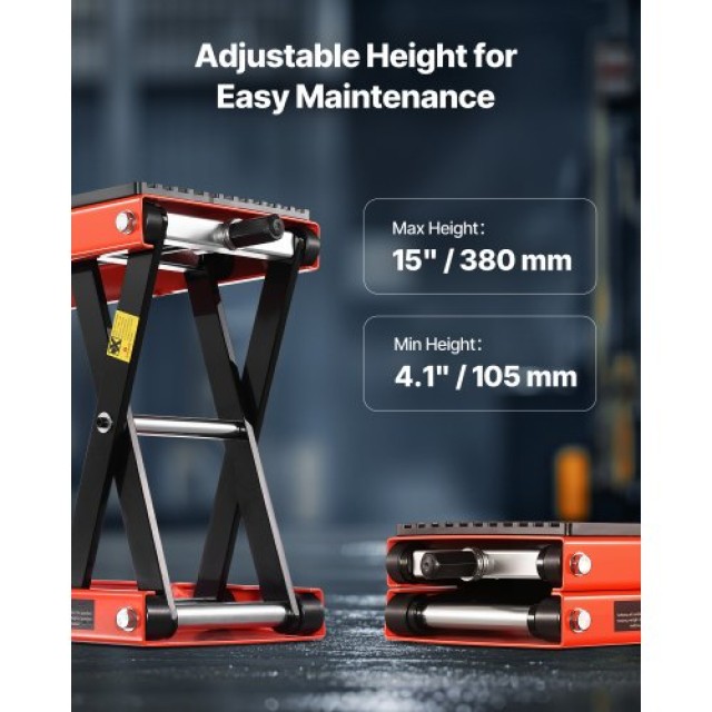 VEVOR Γρύλος Ανύψωσης Μοτοσικλέτας 1200lbs MTCXXSJJSGS1M2MZBV0