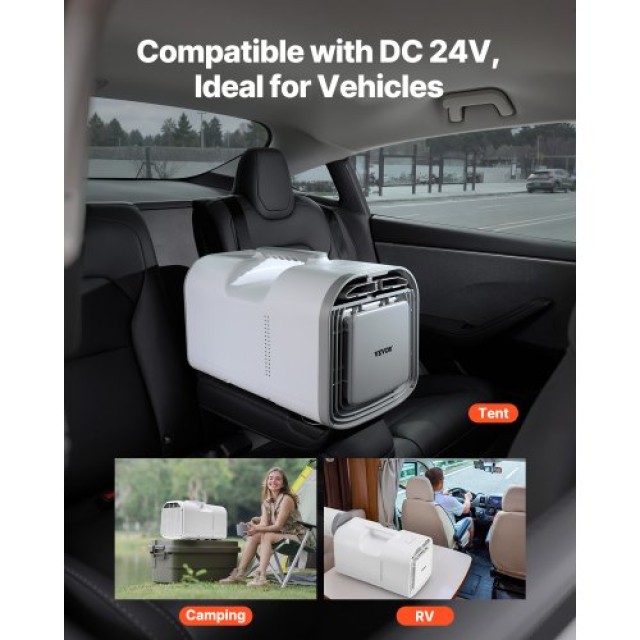 VEVOR Φορητό Κλιματιστικό 4250BTU για Κάμπινγκ BXSLYKD4000BZZ5B5V2