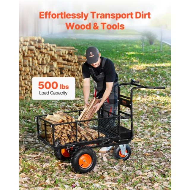 VEVOR Ηλεκτρικό Καρότσι 500lbs 36V 432W SLDDGZTCQSDCKA1F1V2