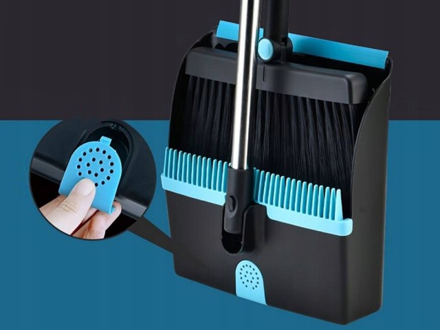 Verk group Σετ σκούπας, σκουπάκι με φαράσι, μακρύ κοντάρι και βούρτ...