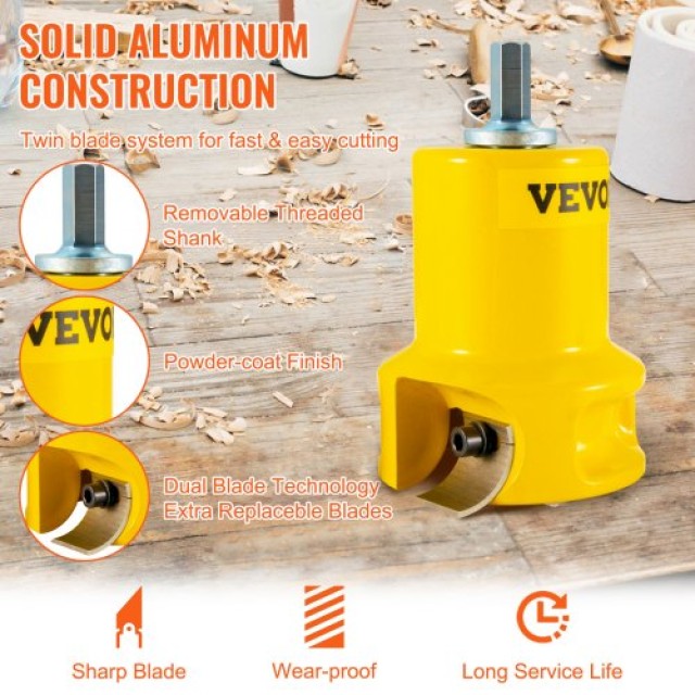 VEVOR Κοπτικό Καρφιών 1 & 2 για Κατασκευή Επίπλων από Κορμούς  KSZYCHYCYDB12PO9XV0
