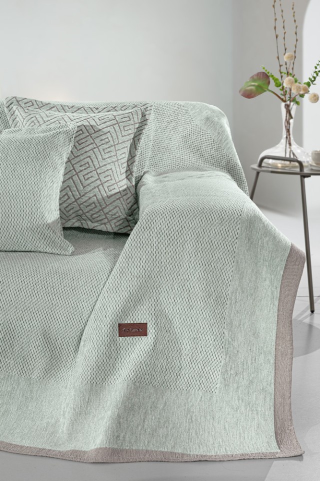 Guy Laroche Ριχτάρι Καναπέ Central Mint (Τριθέσιος) 180x300 - 11330...