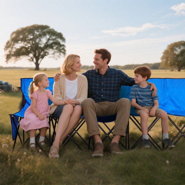 VEVOR Φορητός Πτυσσόμενος Πάγκος 8 Θέσεων με Διαστάσεις 3300x450x82...