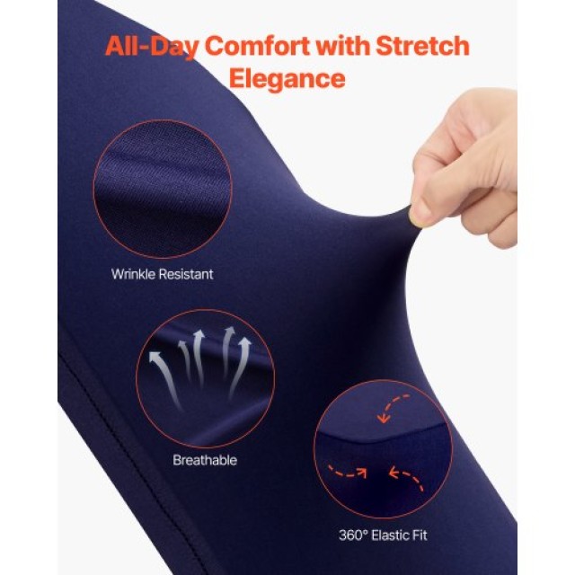 VEVOR Σετ 50 Καλύμματα Καρέκλας Navy Blue, Ελαστική Πολυεστερική Σύ... VEVOR Σετ 50 Καλύμματα Καρέκλας Navy Blue, Ελαστική Πολυεστερική Σύ...