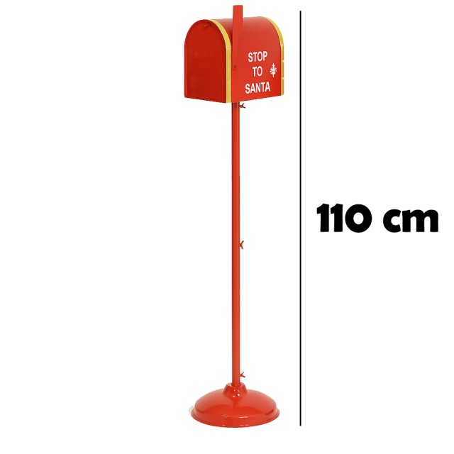 BAKAJI Ταχυδρομικό Κουτί για Γράμμα στον Άγιο Βασίλη, Χριστουγεννιά...