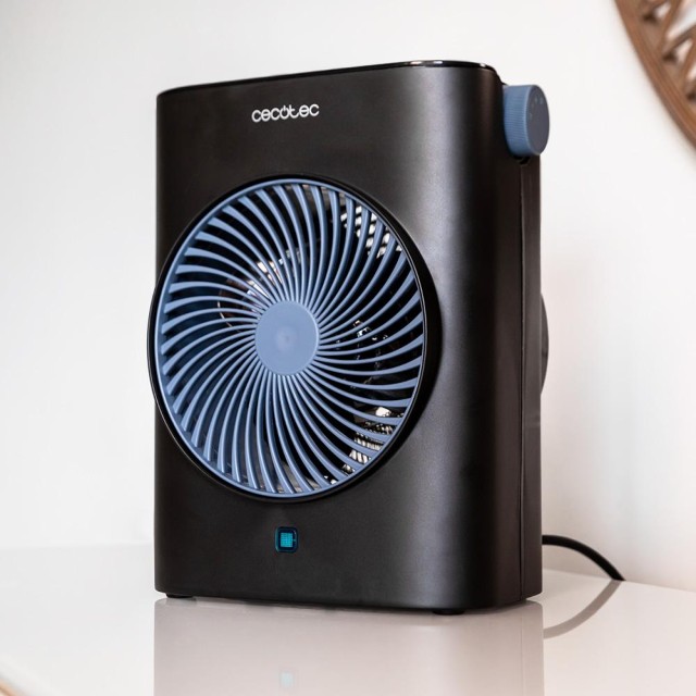 CECOTEC  Θερμοανεμιστήρας ReadyWarm 2070 Max Force Black με 2000 W, 2 επίπεδα ισχύος και 3 λειτουργίες  CEC-08254