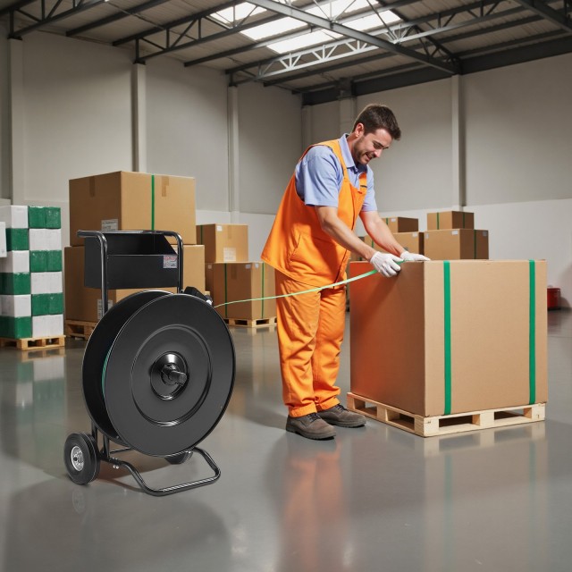 VEVOR Καροτσάκι Ιμάντας Κατάλληλο για Πυρήνα 20.3/40.6 εκ., Ικανότη...