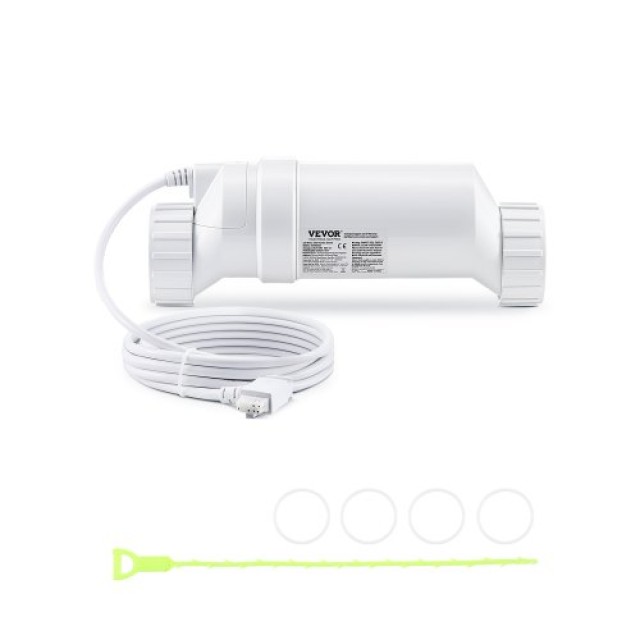 VEVOR Σύστημα Χλωρίωσης Αλατιού W3T-Cell-15 για Υπόγεια Πισίνα 40000 Γαλονιών YLSCXT40000G5KKVOV9