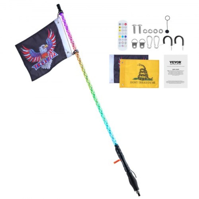 VEVOR LED Σπιράλ Φως 3FT με Βάση & Τηλεχειριστήριο  CRKJPDHDZ3YCXFOKLV9