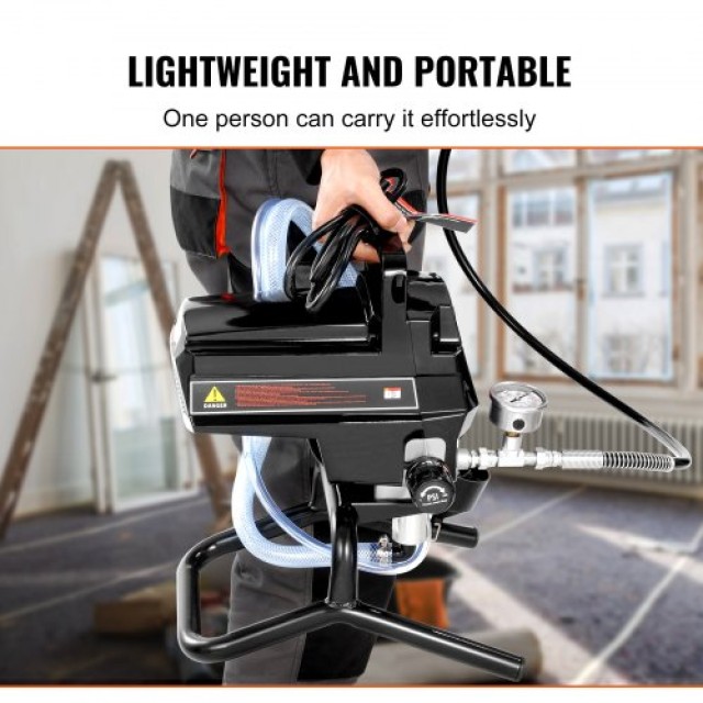 VEVOR Ηλεκτρικό Πιστόλι Βαφής 950W 3000PSI για Εσωτερικούς & Εξωτερικούς Χώρους  ZSSGYWQPTJSTBSF3UV2