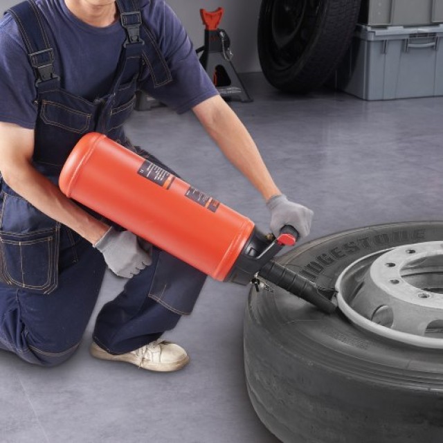 Φορητός Φουσκωτής Ελαστικών VEVOR 2.4 Gal/9 L, 150 PSI για Αυτοκίνητα και Τρακτέρ  LTBCQ9L145PSI37Y1V0