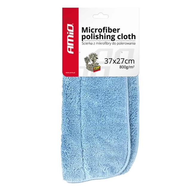 AMiO  Πανί γυαλίσματος μικροϊνών 37x27cm 800g/m2 ,01620