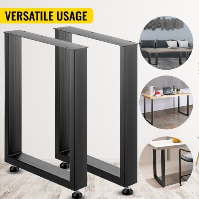 Σετ 2 Μεταλλικών Ποδιών Τραπεζιού VEVOR 28x23 ίντσες για Τραπεζαρία...