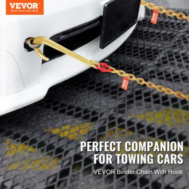 Αλυσίδα Ρυμούλκησης VEVOR 2τμχ 5/16x6 G80 με Γάντζους J & RTJ  RTJGTLMGDX2JFH5FDV0