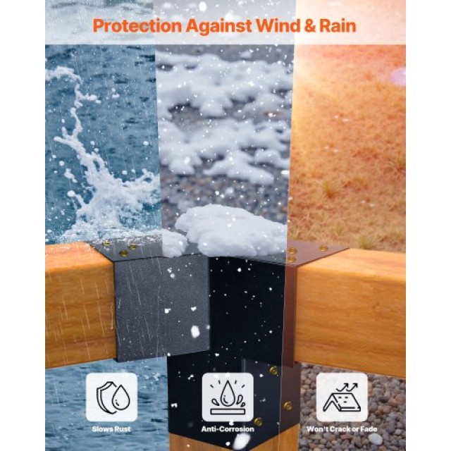 VEVOR Σετ Βραχιόνων Περγκολάς 3 & 4 Δρόμων για Κιόσκι LPJJTZ14PCS4F... VEVOR Σετ Βραχιόνων Περγκολάς 3 & 4 Δρόμων για Κιόσκι LPJJTZ14PCS4F...