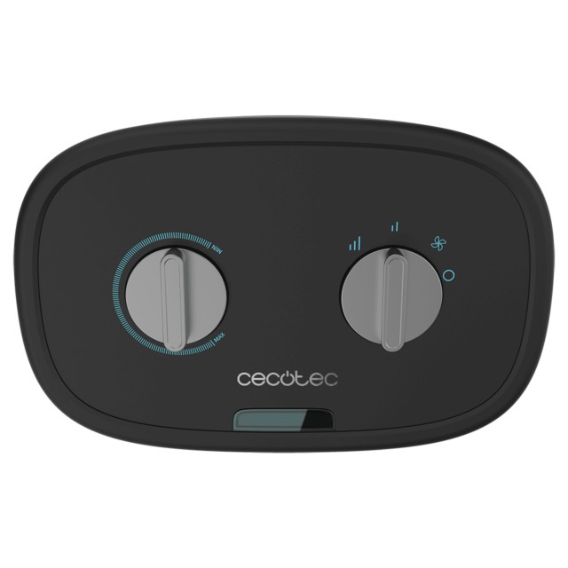 CECOTEC  Θερμοανεμιστήρας ReadyWarm 2050 Max Force Black με 2000 W και 3 Λειτουργίες  CEC-08253