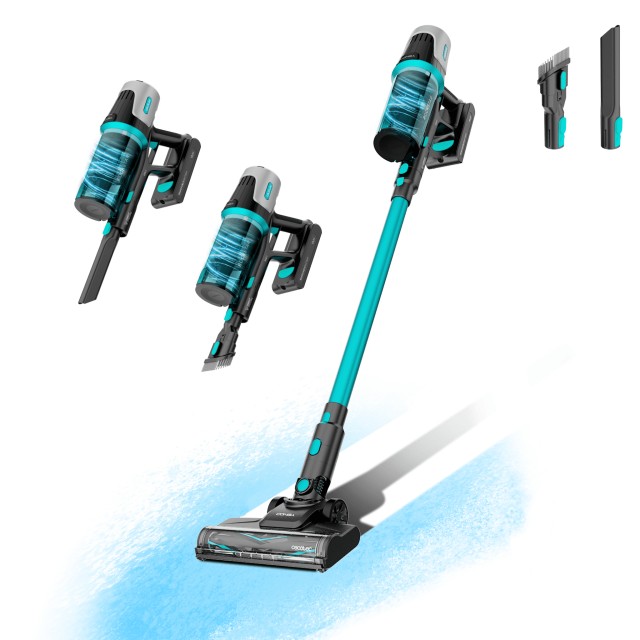 CECOTEC  Ασύρματη Σκούπα Conga Rockstar 1500 Horizon X-Treme XL με 215W, 60 Αυτονομία, Μικτή Βούρτσα, Parallel Cyclone System, Δοχείο 600ml  CEC-102266