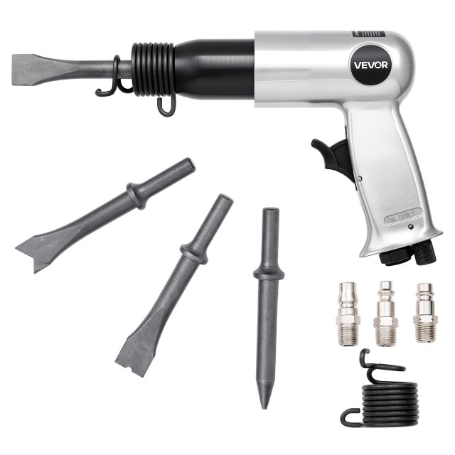 VEVOR Κιτ Πνευματικού Σφυριού Air Hammer με 4 Καλέμια 3500 BPM 12 C...