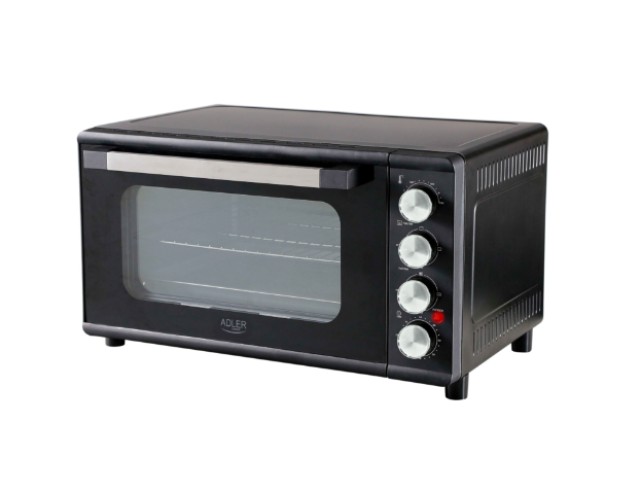 Ηλεκτρικό Φουρνάκι 42lt 2000W 59 x 42 x 33 cm - Μαύρο AD-6030 Adler