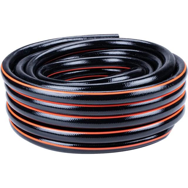 Λάστιχο Κήπου 25m Ø13mm από PVC Ανθεκτικό στις Ακτίνες UV – Πορτοκαλί 02839445 Black & Decker