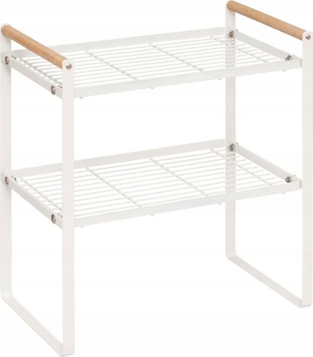 5FIVE Simply smart Μεταλλική Ραφιέρα με Ξύλινες Λαβές Balm 33X21X37...