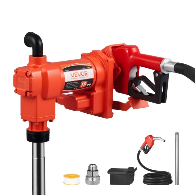 VEVOR Αντλία Μεταφοράς Καυσίμου 15 GPM 57 L/min, AC Ηλεκτρική Αντλί...