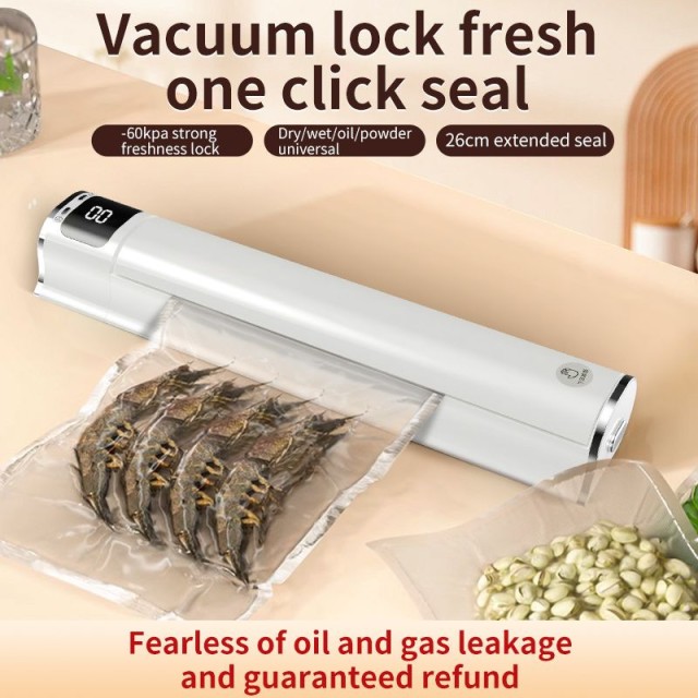 Verk Group Συσκευή Σφράγισης Κενού Αέρος 26cm – One Click Seal για ...