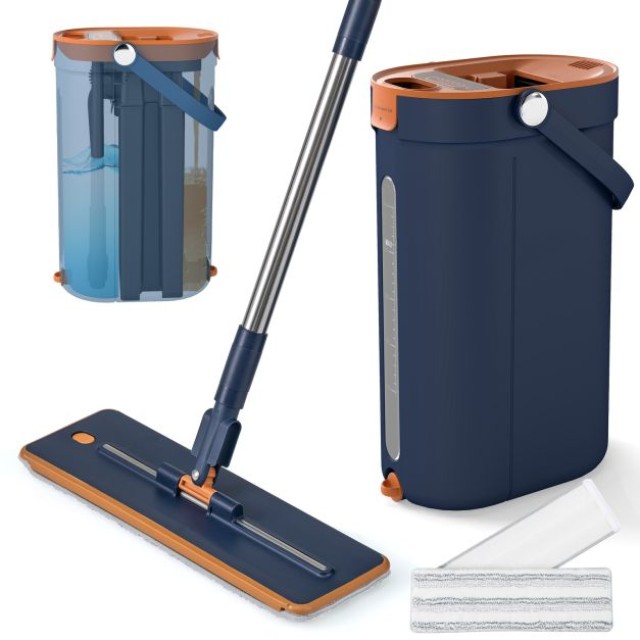 Costway Προηγμένο Σύστημα Σφουγγαρίστρας 3-Θαλάμων 26 x 19 x 39,5 c... Costway Προηγμένο Σύστημα Σφουγγαρίστρας 3-Θαλάμων 26 x 19 x 39,5 c...