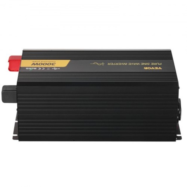 VEVOR Καθαρού Ημιτόνου Inverter 3000W 24V σε 230V LCD  PYKCZXNBQCZX...
