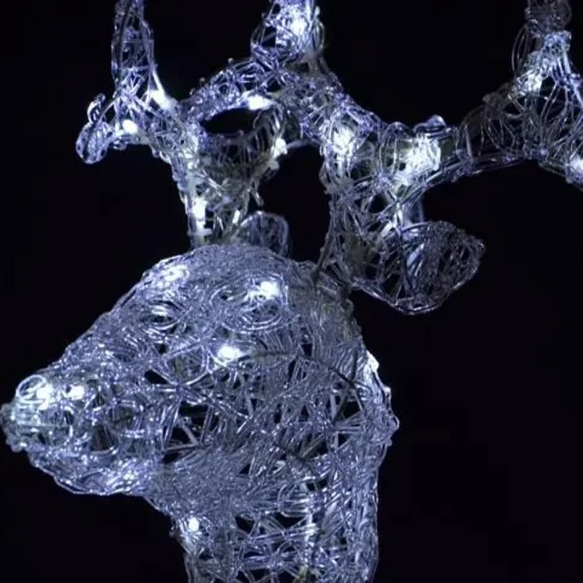 BAKAJI Εξωτερικός Φωτεινός Τάρανδος Χριστουγέννων 100 εκ Διακόσμησ... BAKAJI Εξωτερικός Φωτεινός Τάρανδος Χριστουγέννων 100 εκ Διακόσμησ...