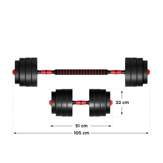 Athler Σετ Αλτήρων Lion 25kg 5903796017809 Athler Σετ Αλτήρων Lion 25kg 5903796017809