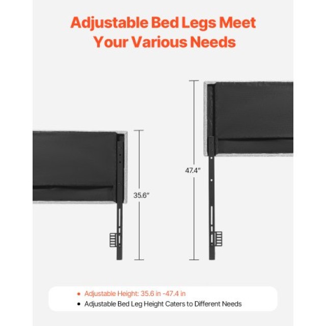 VEVOR Κεφαλάρι για Κρεβάτι Πλήρους Μεγέθους με Ρυθμιζόμενο Ύψος Σφο... VEVOR Κεφαλάρι για Κρεβάτι Πλήρους Μεγέθους με Ρυθμιζόμενο Ύψος Σφο...
