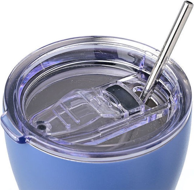 ESTIA Θερμική Κούπα Καφέ 350ml Save the Aegean Τζιν Μπλε 01-12182