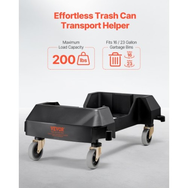 VEVOR Βάση Κάδου με Ρόδες για 16/23 Γαλόνια 200lbs Βαρέως Τύπου LJTTCHS1JFXBQXAQTV0