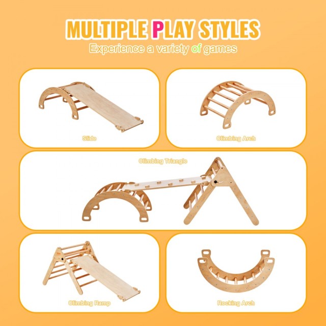 Σετ Αναρρίχησης για Παιδιά 5 σε 1 VEVOR SJTZSJTYMSLM65JEDV0 Σετ Αναρρίχησης για Παιδιά 5 σε 1 VEVOR SJTZSJTYMSLM65JEDV0