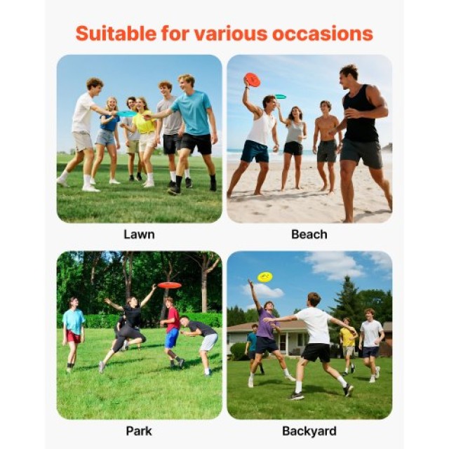 VEVOR Σετ Δίσκων Γκολφ, 12 Τεμάχια για Αρχάριους - Πλήρης Εξοπλισμό...