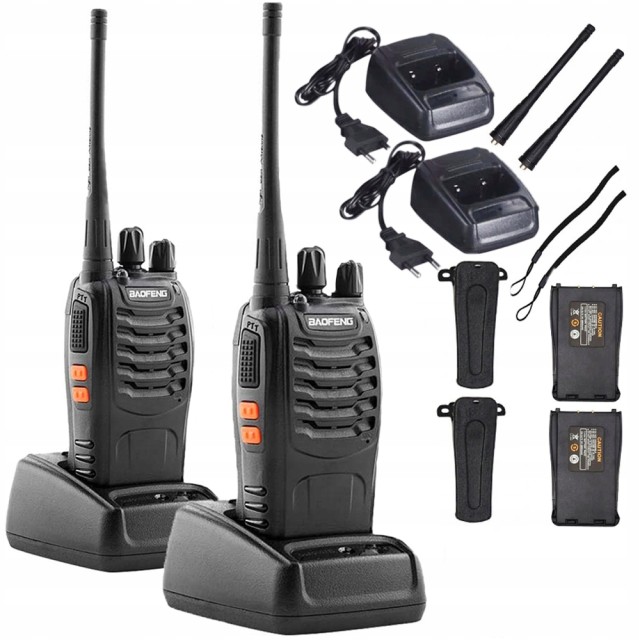Verk group Walkie talkie Επικοινωνίας με 2x Baofeng BF888S PMR 5907...