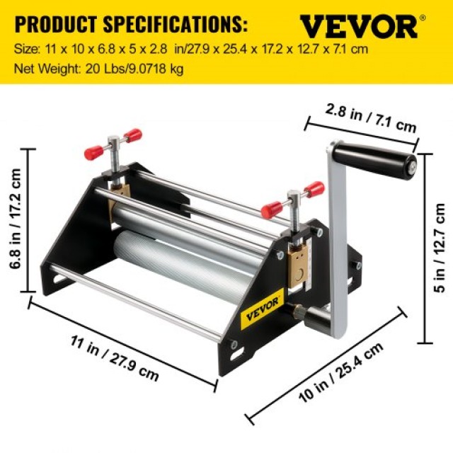 VEVOR  Βασική Πρέσα Χαρακτικής 16 x 10 για Εκτυπώσεις SDSKJ7WSFACXQC1XFV0