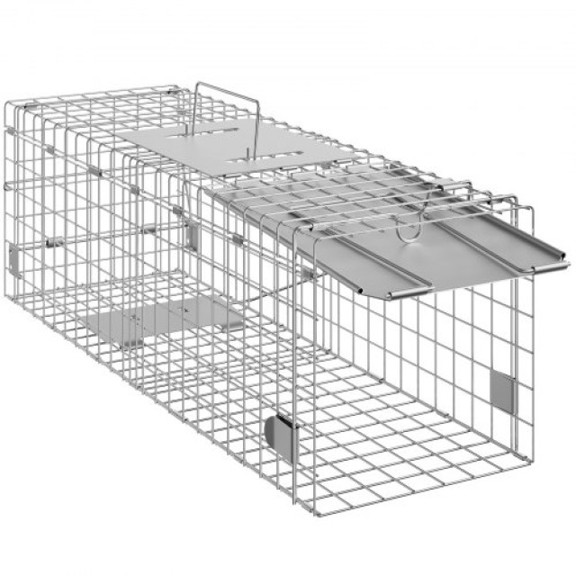 VEVOR Παγίδα Ζώων 24 x 8 x 8 για Γάτες, Κουνέλια, Σκίουρους, Ρακούν, Μαμούθ και Οπόσουμ YBL24YC00000S2BGEV0