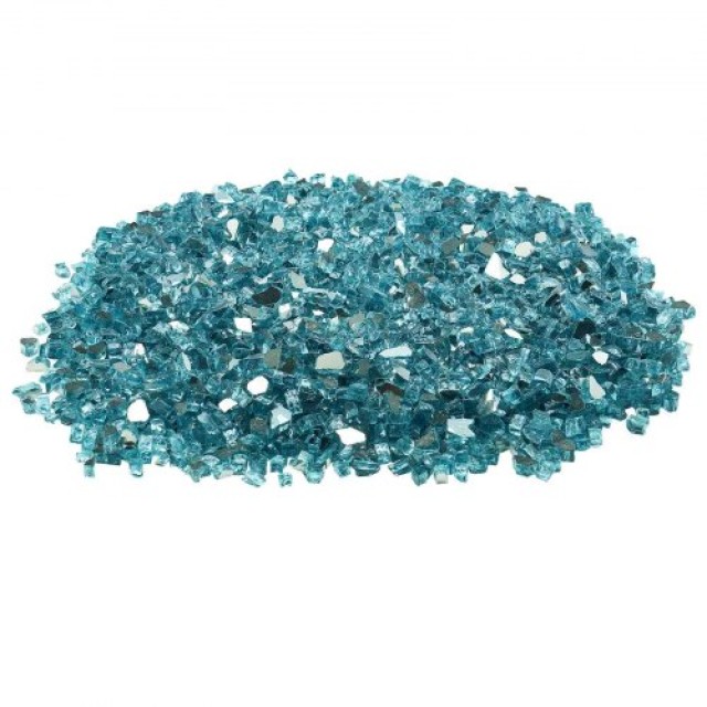 VEVOR Γυαλιά Πυράς 1/2 ιντσών για Τζάκι ή Εστία - Aqua Blue 20 LBS ...