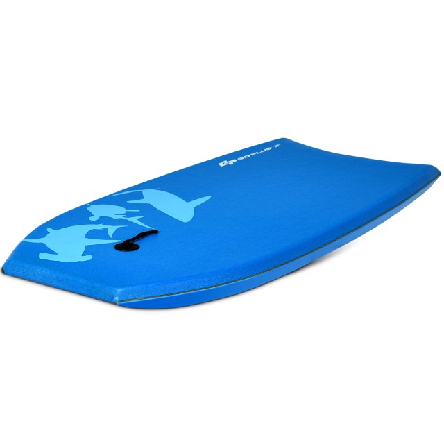 Costway  Ελαφριά και Ανθεκτική Σανίδα Bodyboard για Παιδιά και Ενήλικες με Τρία Δημιουργικά Σχέδια OP3855-L