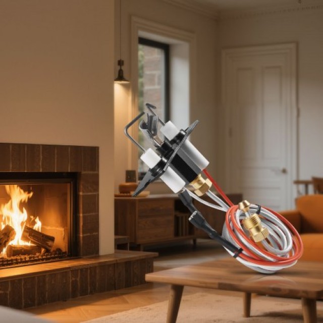 VEVOR Σύστημα Φλόγας Φυσικού Αερίου SRV2090-012 για Τζάκι, Συμβατό ...