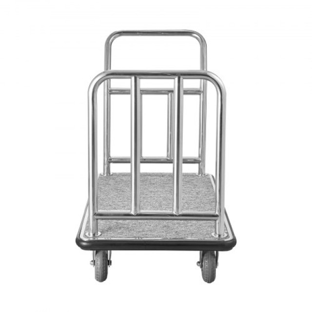 VEVOR Καρότσι Ξενοδοχείου 750 LBS με Αφαιρούμενο Μπροστινό Πλαίσιο ...