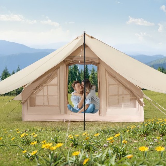 VEVOR Φουσκωτή Σκηνή Glamping 3-5 Ατόμων με Αντλία KJZP321MCQWZYXYAQV0